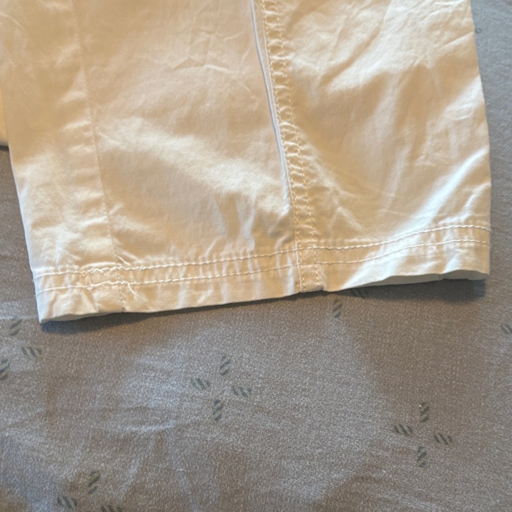 Chico's White Cargo Capris for Women Size 1.5P - Picture 7 of 9